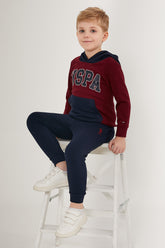 U.S. Polo Kids Boys Pajama Two Pieces Set Three Threads
